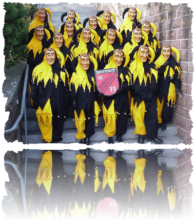 Gruppenbild unserer Hofnarren